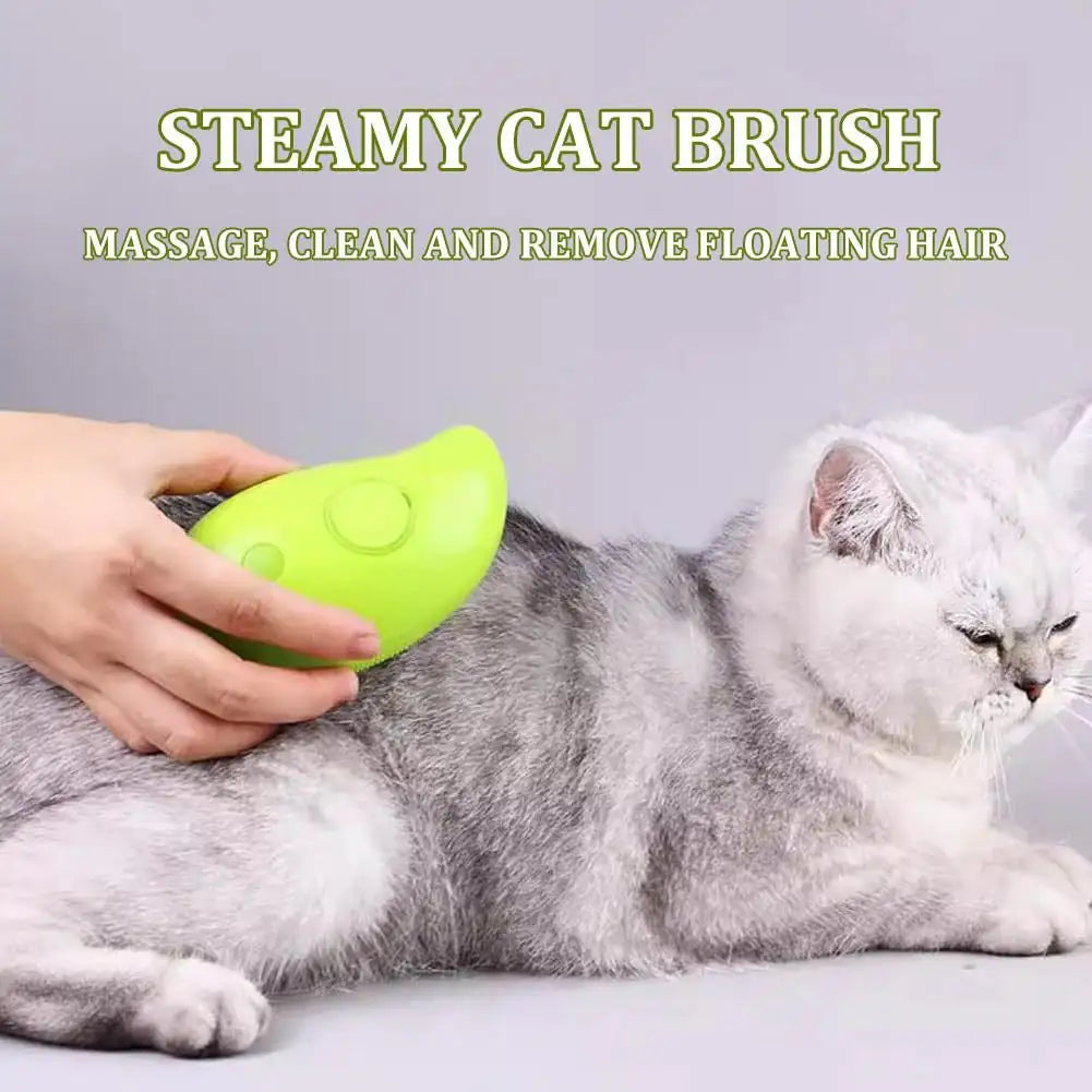 3-in-1 Pet Steam Brush