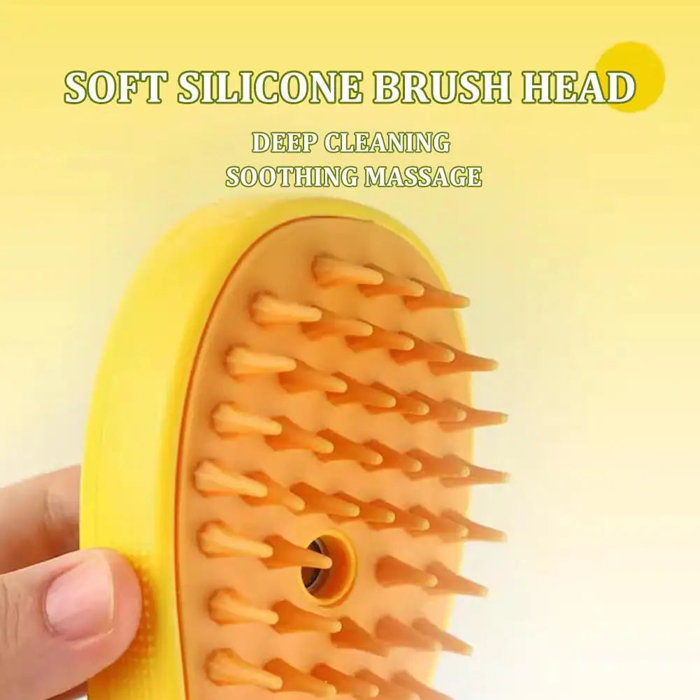 3-in-1 Pet Steam Brush