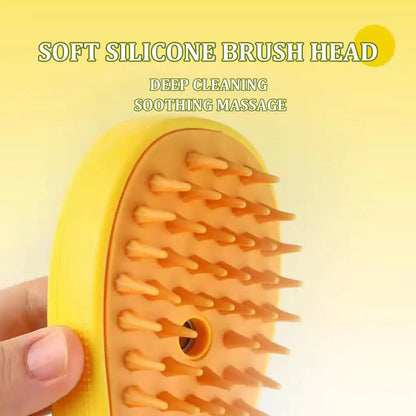 3-in-1 Pet Steam Brush