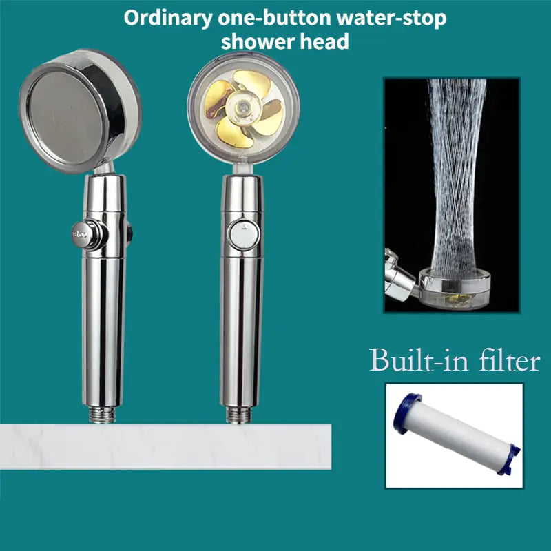 Turbo Water Saving Shower Head