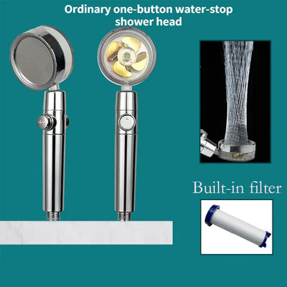 Turbo Water Saving Shower Head