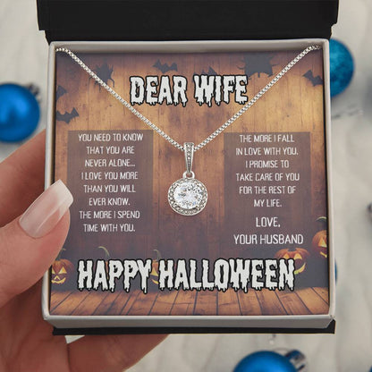 Wife | Happy Halloween | Eternal Hope Necklace