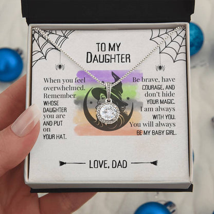 Daughter | Halloween | Love Dad | Eternal Hope Necklace