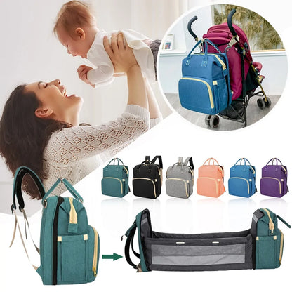 Ultimate 2 in 1 Diaper Bag | Portable Changer